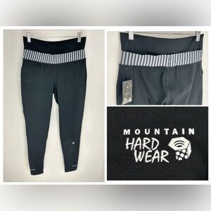 Mountain Hardware NWT 32 Degree Tight Legging Size Medium Black Gorpcore 27x29.5